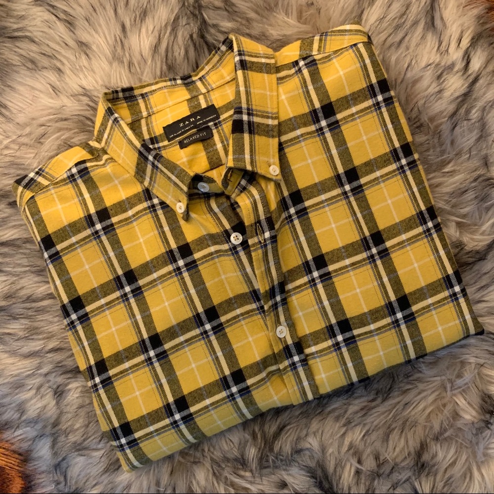 SOLD - Zara Flannel Shirt